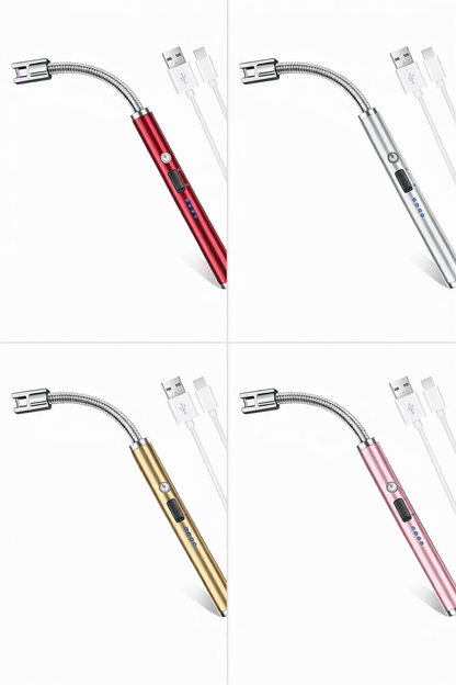 USB Rechargeable Electric Arc Lighter with Flexible Neck